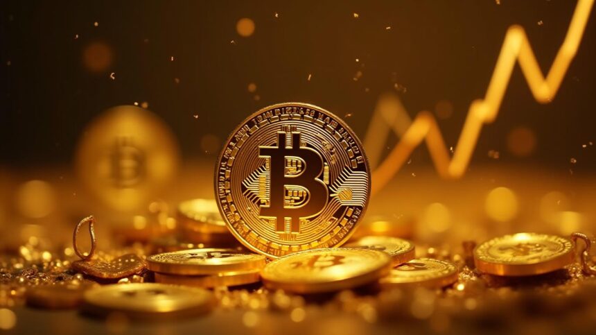Bitcoin Gains Momentum as Investors Turn Away from Gold