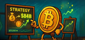 Michael Saylor Plans $84B Bitcoin Investment Strategy