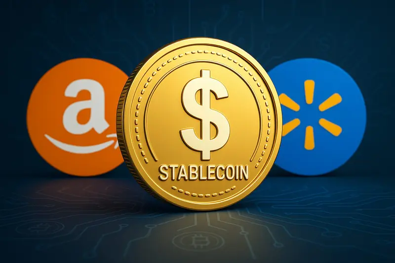 US Retail Giants Like Amazon and Walmart Eye Stablecoins to Cut Payment Costs