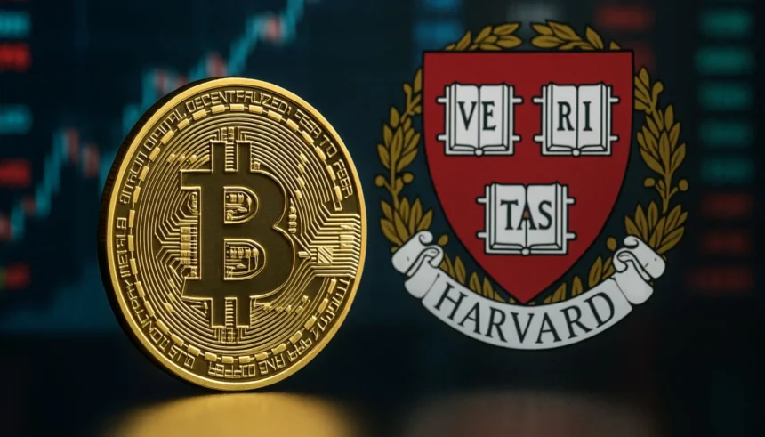 Harvard University Invests $116 Million in Bitcoin ETF, Signaling Institutional Shift
