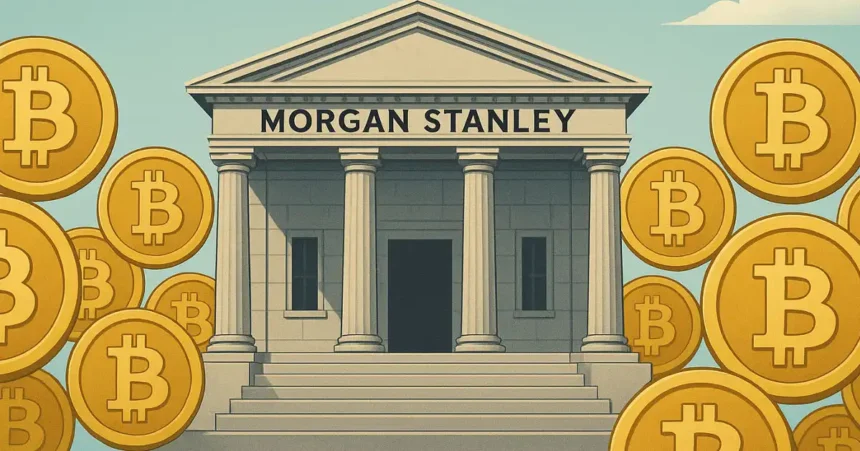 Morgan Stanley Opens Cryptocurrency Investments to All Clients Starting October 15