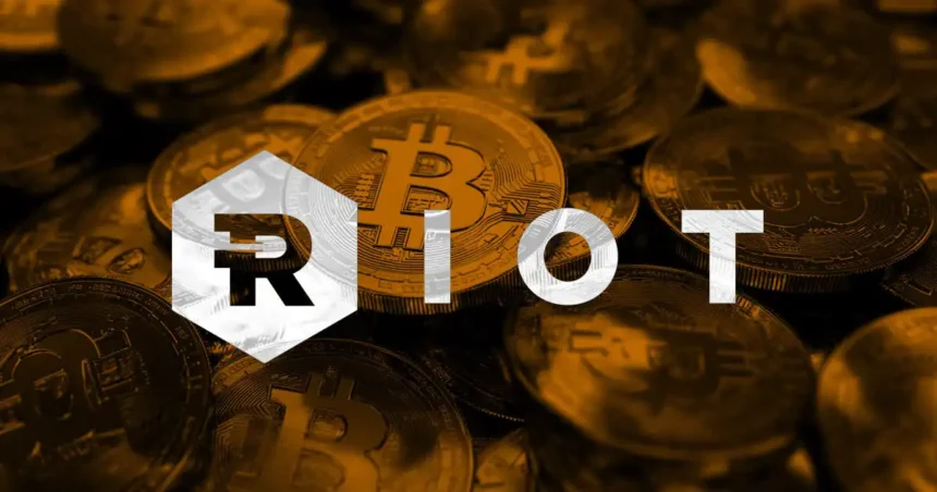 Riot Platforms Bitcoin Outflow Signals Selling Pressure Among Public Miners